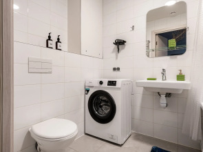 Квартира Уютная евродвушка у метро Озерная, 3 раздельных спальных места