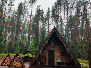 Частный дом Карелия А-Фрэйм