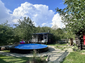 Частный Дом Баня с Собственной Террасой