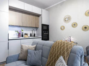 Квартира Уютная дизайнерская студия рядом с Экспофорумом Спб