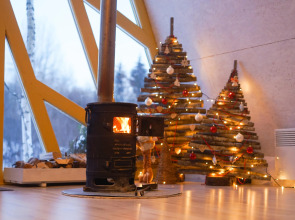 Дом Namaste vegetarian camp