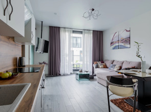 Апартаменты Охта Adventure c сауной