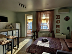 Квартира Современная студия с видом на Мамаев Курган около ЦПКиО