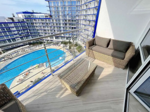 Апартаменты Акваделюкс у моря, с бассейном, СПА, пляжем N722