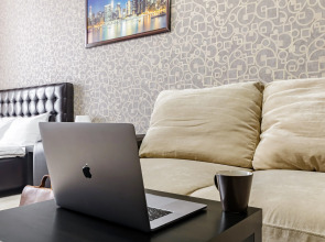 Апартаменты 24 Этаж Панорама Города и Гор  ЖК Большой, Самый Центр Бесконтактное Заселение 24/7 by Depart Apart