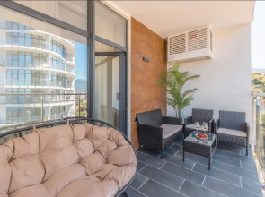 Апартаменты Крымский Рей Студия Africa боковой вид на море