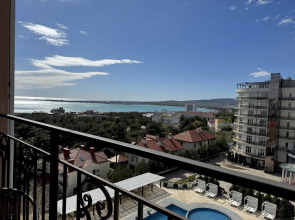 Квартира 488 1-к с видом на море и горы с балконом