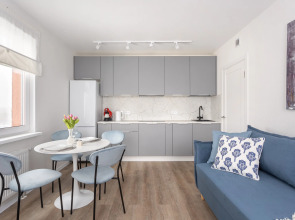 Квартира с кондиционером Закат на Заливе