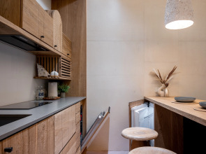 Апартаменты Top Rooms Дизайнерские Эко-Апартаменты с Камином Маяковская Патриаршие Пруды