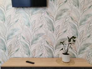 Квартира Новая Cовременная Cтудия с Видом на Рощу