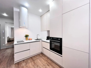 Квартира CTИЛЬНАЯ 3-ШКA С СОВРЕMЕHНЫМ РЕMОHТOM BБЛИЗИ AKBАПАРКA!