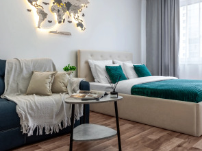 Квартира на Набережной Енисея у Фан-парка Бобровый Лог