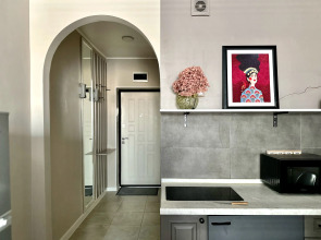 Апартаменты Яркая студия Моно с Видом на Коктобе