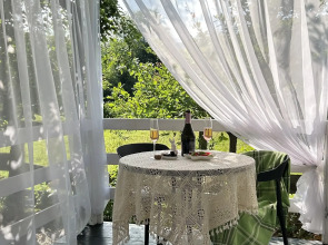 Частный Дом Баня с Собственной Террасой