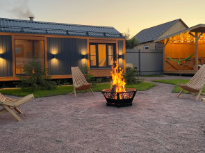 Частный дом с баней на дровах загородный