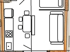 Квартира с шикарным видом на город