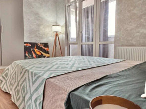 Апартаменты Семейные с красивым видом недалеко от парка Галицкого