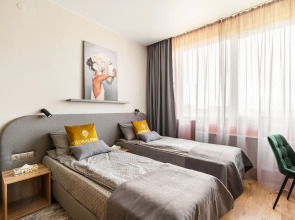 GLOBALSTAY Новая Студия 5 Мин до Метро Автово