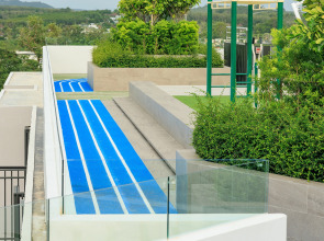 Новые 1bd апартаменты в Laguna SkyPark