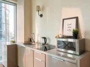 Квартира с потрясающим видом на Москва-Сити