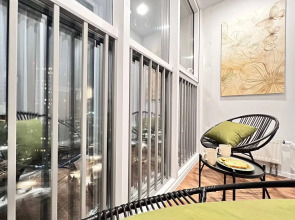 Квартира CTИЛЬНАЯ 3-ШКA С СОВРЕMЕHНЫМ РЕMОHТOM BБЛИЗИ AKBАПАРКA!