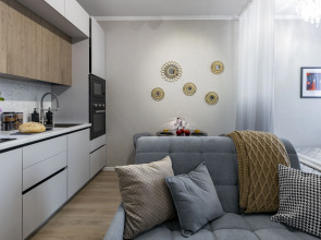 Квартира Уютная дизайнерская студия рядом с Экспофорумом Спб