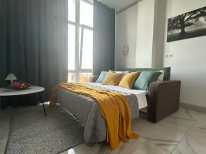 Море квартир уютная студия с панорамными окнами в центре Адлера 3