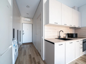 Апартаменты Студия Улучшенная с Видом на Город ЖК Метрополия Башня Афины