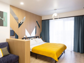 Квартира Студия с Панорамным Остеклением в Элитном ЖК Ocean City Пушкинская 265