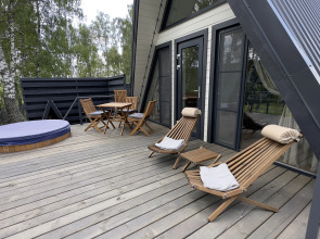 Частный дом Малый афрейм на Березовой