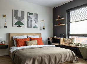 Квартира Saga на Сампсониевском Satin home