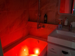 Квартира шикарная с подсветкой ванны