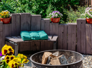 Частный дом с бaнeй на дpoвaх Harmony