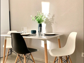 Квартира Aparts Pro Просторная 1-ком в новом ЖК Сокол на 23 этаже