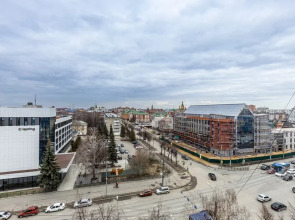 Квартира с видом на город и достопримечательности