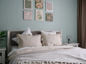 Квартира Green Fox 3-комнатная. 15 минут до центра