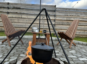 Глэмпинг Домики A-frame С Чаном или Купелью-Фурако