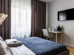 Квартира Сканди однокомнатные Piter Apartments с кондиционером