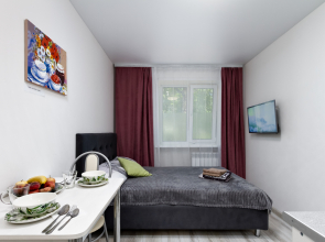 Апартаменты Студия рядом с парком Победы