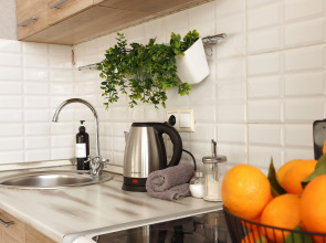 Квартира c кондиционером в стиле сканди