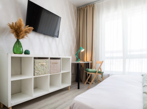 Квартира SleepNSK Просторная двухкомнатная около Аквапарка