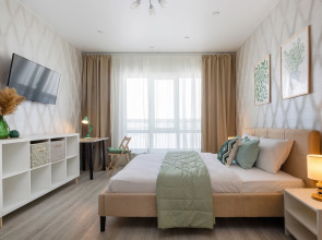 Квартира SleepNSK Просторная двухкомнатная около Аквапарка