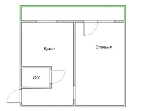 Апартаменты на проспекте 100летия 46а с видом на море