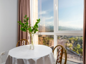 Квартира Евродвушка с потрясающим видом на горы