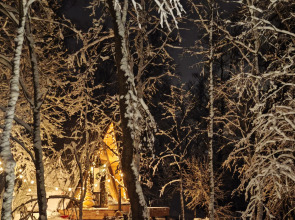 Частный дом A-frame На холме