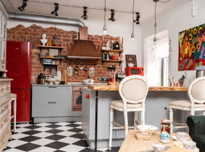 Апартаменты Дом у Реки loft Усадьба на Черниговской