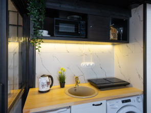 Квартира с Сауной, Камином и Кондиционером Лофт Центр Кремль Казань