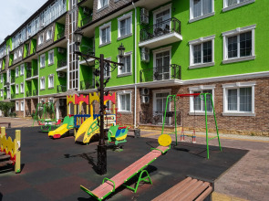 Апартаменты Red Apartments Арт Лайт Сити Шерли