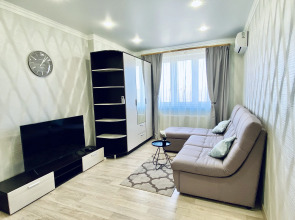 Квартира Уютная однокомнатная с видом на парк и озеро