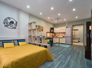 Квартира Просторная и уютная студия